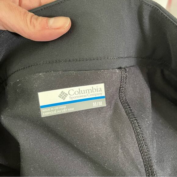Columbia black activewear camping hiking sports mini skirt medium - Picture 4 of 6